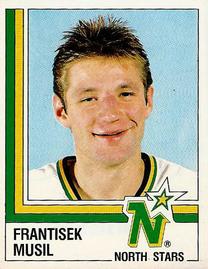 1987-88 Panini Hockey Stickers #292 Frank Musil Front