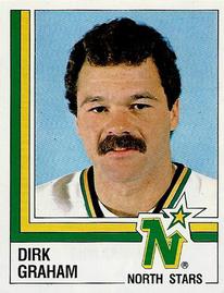 1987-88 Panini Hockey Stickers #295 Dirk Graham Front