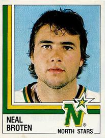 1987-88 Panini Hockey Stickers #297 Neal Broten Front