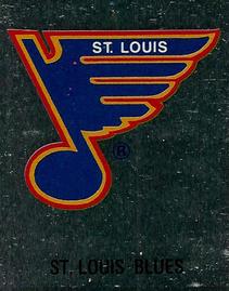 1987-88 Panini Hockey Stickers #304 St. Louis Blues Logo Front