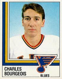 1987-88 Panini Stickers #309 Charlie Bourgeois Front