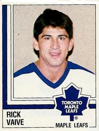 1987-88 Panini Hockey Stickers #328 Rick Vaive Front