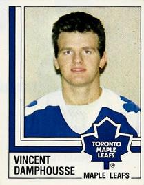 1987-88 Panini Hockey Stickers #333 Vincent Damphousse Front