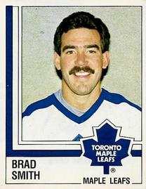 1987-88 Panini Hockey Stickers #335 Brad Smith Front