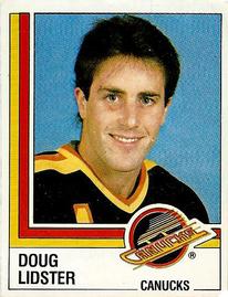 1987-88 Panini Hockey Stickers #341 Doug Lidster Front