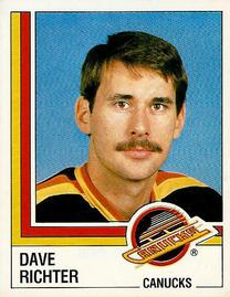1987-88 Panini Stickers #344 Dave Richter Front