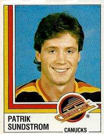 1987-88 Panini Hockey Stickers #348 Patrik Sundstrom Front