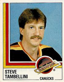 1987-88 Panini Hockey Stickers #351 Steve Tambellini Front