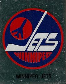 1987-88 Panini Hockey Stickers #355 Winnipeg Jets Logo Front