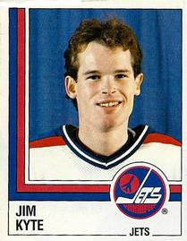 1987-88 Panini Hockey Stickers #362 Jim Kyte Front