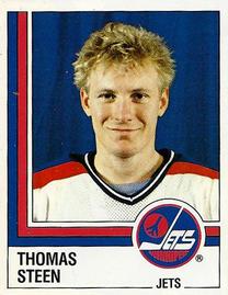 1987-88 Panini Stickers #365 Thomas Steen Front