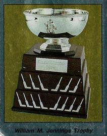 1987-88 Panini Hockey Stickers #375 William M. Jennings Trophy Front