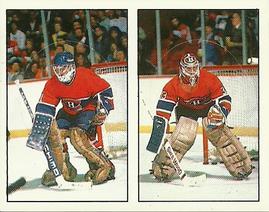1987-88 Panini Hockey Stickers #376 Brian Hayward / Patrick Roy Front