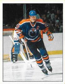1987-88 Panini Hockey Stickers #389 Wayne Gretzky Front