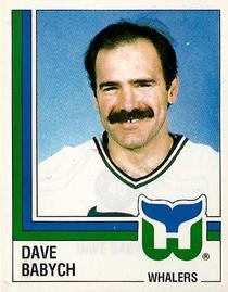 1987-88 Panini Hockey Stickers #40 Dave Babych Front