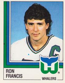 1987-88 Panini Hockey Stickers #43 Ron Francis Front