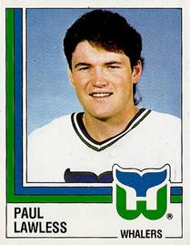 1987-88 Panini Stickers #48 Paul Lawless Front