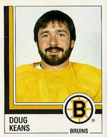 1987-88 Panini Hockey Stickers #4 Doug Keans Front