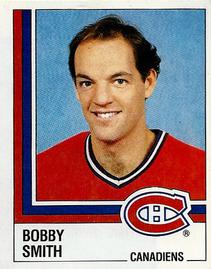 1987-88 Panini Hockey Stickers #62 Bobby Smith Front
