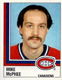 1987-88 Panini Stickers #66 Mike McPhee Front