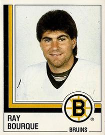 1987-88 Panini Hockey Stickers #6 Ray Bourque Front