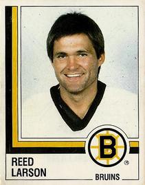 1987-88 Panini Hockey Stickers #7 Reed Larson Front