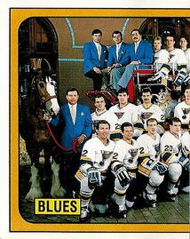 1988-89 Panini Hockey Stickers #112 St. Louis Blues Front