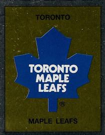 1988-89 Panini Hockey Stickers #114 Toronto Maple Leafs Team Logo Front