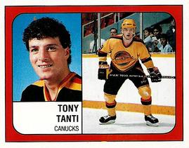 1988-89 Panini Hockey Stickers #143 Tony Tanti Front