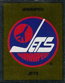 1988-89 Panini Hockey Stickers #146 Winnipeg Jets Team Logo Front