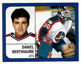 1988-89 Panini Hockey Stickers #148 Daniel Berthiaume Front