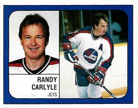 1988-89 Panini Stickers #149 Randy Carlyle Front