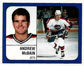 1988-89 Panini Stickers #157 Andrew McBain Front