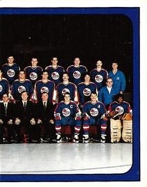 1988-89 Panini Stickers #161 Winnipeg Jets Team Photo Front