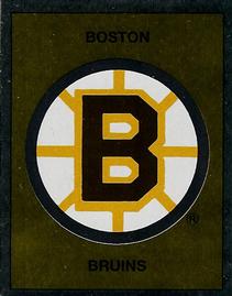 1988-89 Panini Hockey Stickers #201 Boston Bruins Team Logo Front