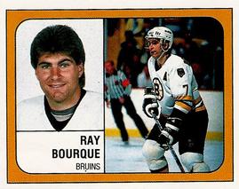 1988-89 Panini Hockey Stickers #204 Ray Bourque Front