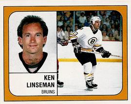 1988-89 Panini Hockey Stickers #211 Ken Linseman Front