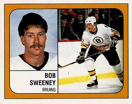 1988-89 Panini Stickers #214 Bob Sweeney Front