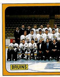 1988-89 Panini Hockey Stickers #215 Boston Bruins Front