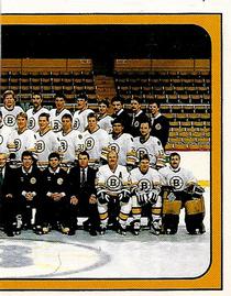 1988-89 Panini Hockey Stickers #216 Boston Bruins Front