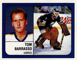 1988-89 Panini Hockey Stickers #219 Tom Barrasso Front