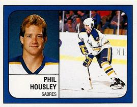 1988-89 Panini Hockey Stickers #220 Phil Housley Front