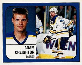 1988-89 Panini Hockey Stickers #225 Adam Creighton Front