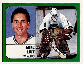 1988-89 Panini Hockey Stickers #235 Mike Liut Front