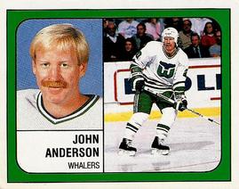 1988-89 Panini Hockey Stickers #239 John Anderson Front
