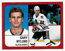 1988-89 Panini Stickers #23 Gary Nylund Front