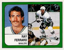 1988-89 Panini Hockey Stickers #241 Ray Ferraro Front