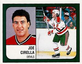 1988-89 Panini Hockey Stickers #268 Joe Cirella Front