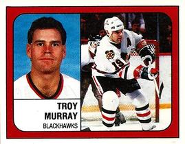 1988-89 Panini Hockey Stickers #27 Troy Murray Front
