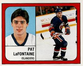 1988-89 Panini Stickers #290 Pat LaFontaine Front